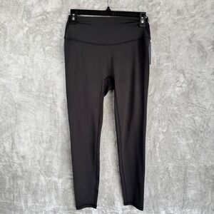 Paragon Women's Black High Waisted Leggings Activewear Athleisure Size XL